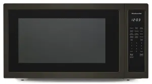 Kitchenaid KMCS3022GBS 24" Countertop Microwave Oven With Printshield&#8482; Finish - 1200 Watt - Black Stainless Countertop Microwaves compact countertop microwave oven