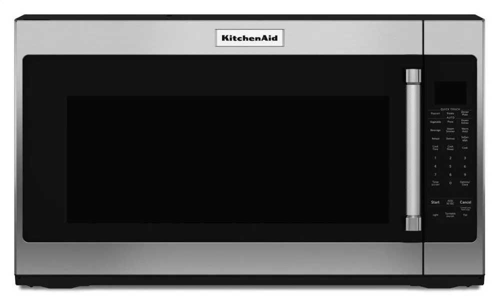 Kitchenaid KMHS120ESS 1000-Watt Microwave With 7 Sensor Functions - 30" - Stainless Steel Microwave Ovens smart sensor microwave oven