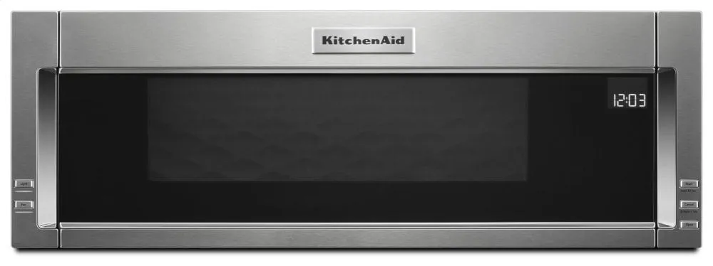 Kitchenaid KMLS311HSS 1000-Watt Low Profile Microwave Hood Combination - Stainless Steel Microwave Ovens smart sensor microwave oven