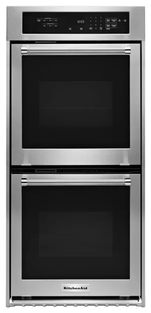 Kitchenaid KODC304ESS 24" Double Wall Oven With True Convection - Stainless Steel Double Wall Ovens built-in double oven 30 inch