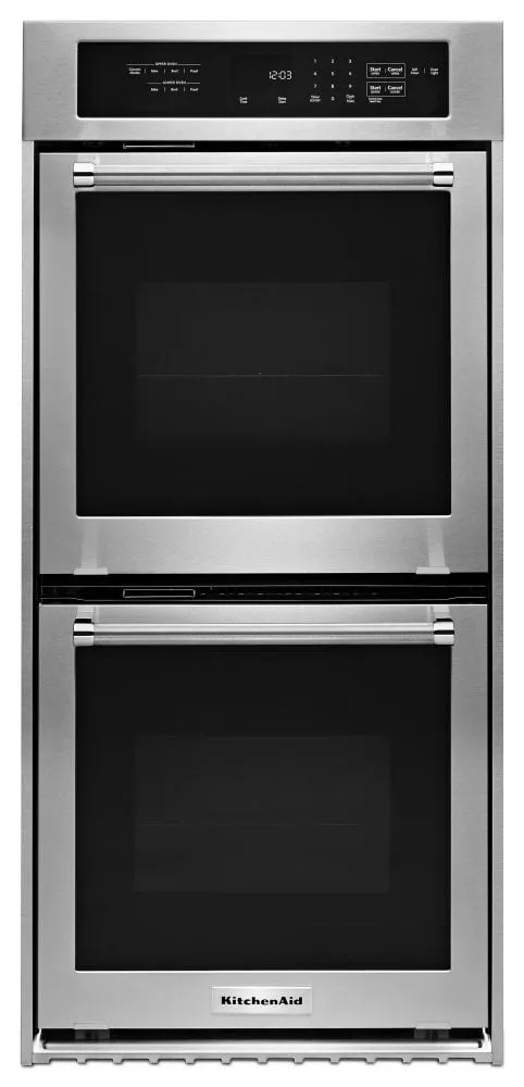 Kitchenaid KODC304ESS 24" Double Wall Oven With True Convection - Stainless Steel Double Wall Ovens built-in double oven 30 inch