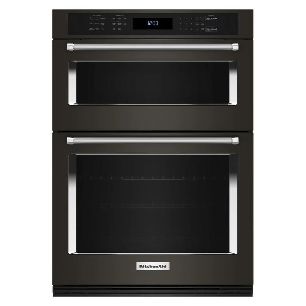 Kitchenaid KOEC527PBS Kitchenaid Combination Microwave Wall Ovens With Air Fry Mode Microwave Wall Oven Combos built-in oven microwave combo stainless