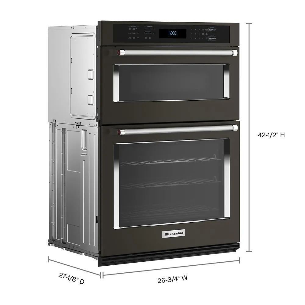 Kitchenaid KOEC527PBS Kitchenaid Combination Microwave Wall Ovens With Air Fry Mode