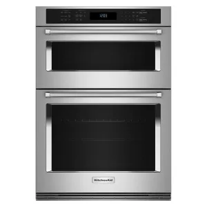 Kitchenaid KOEC527PSS Kitchenaid Combination Microwave Wall Ovens With Air Fry Mode Wall Ovens convection wall oven with steam assist