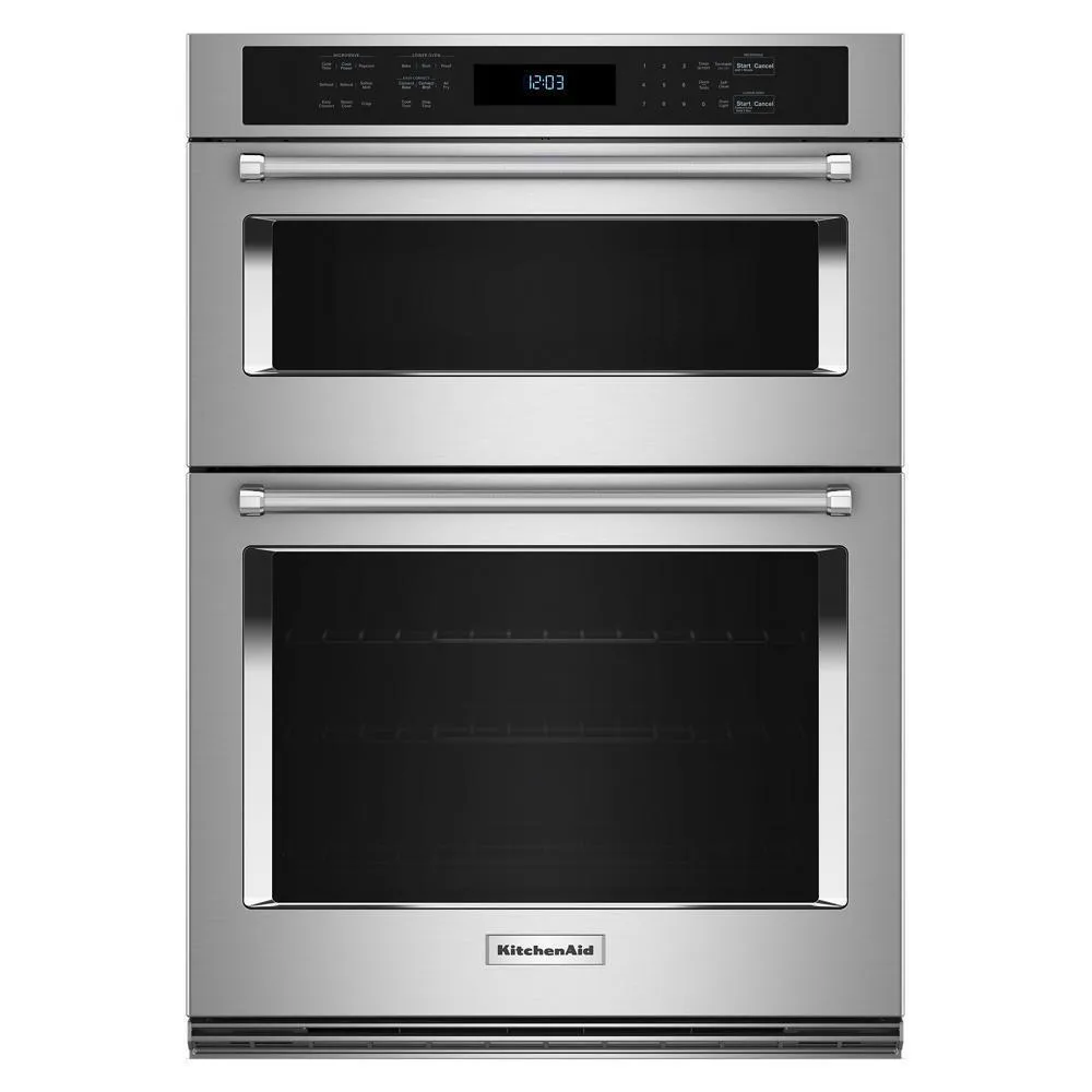 Kitchenaid KOEC527PSS Kitchenaid Combination Microwave Wall Ovens With Air Fry Mode Wall Ovens convection wall oven with steam assist