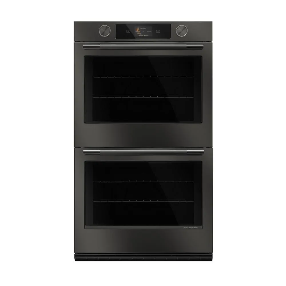 Kitchenaid KOED730SBE Smart Double Wall Oven With Assisted Cook Cycles Wall Ovens convection wall oven with steam assist