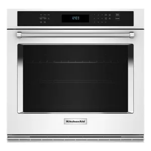 Kitchenaid KOES530PWH Kitchenaid Single Wall Ovens With Air Fry Mode Single Wall Ovens single oven with self-cleaning feature