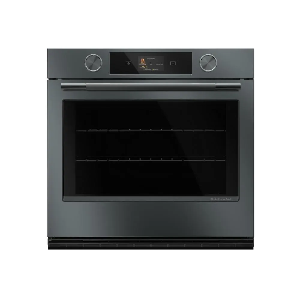 Kitchenaid KOES730SJP Smart Single Wall Oven With Assisted Cook Cycles Wall Ovens convection wall oven with steam assist