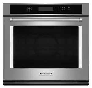 Kitchenaid KOSE507ESS 27" Single Wall Oven With Even-Heat&#8482; True Convection - Stainless Steel Single Wall Ovens electric wall oven with convection