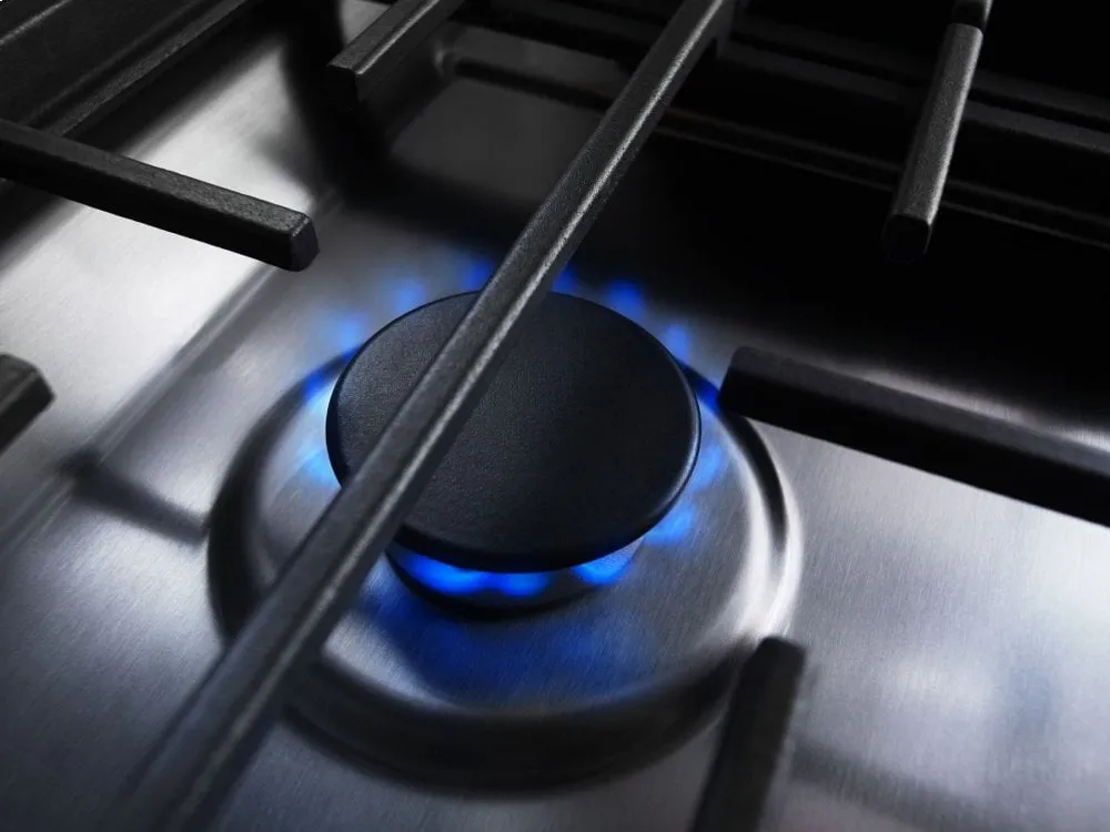 Kitchenaid KSDG950ESS 30-Inch 4-Burner Dual Fuel Downdraft Slide-In Range - Stainless Steel