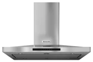 Kitchenaid KVIB602DSS 42'' Island-Mount, 3-Speed Canopy Hood - Stainless Steel Ducted Hoods high cfm ducted range hood