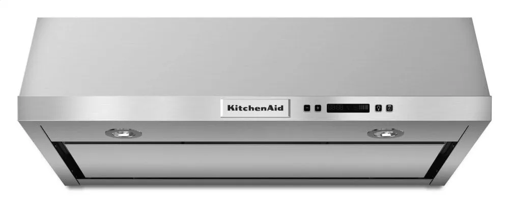Kitchenaid KVUB600DSS 30'' Under-The-Cabinet, 4-Speed System - Stainless Steel Ducted Hoods under cabinet ducted hood