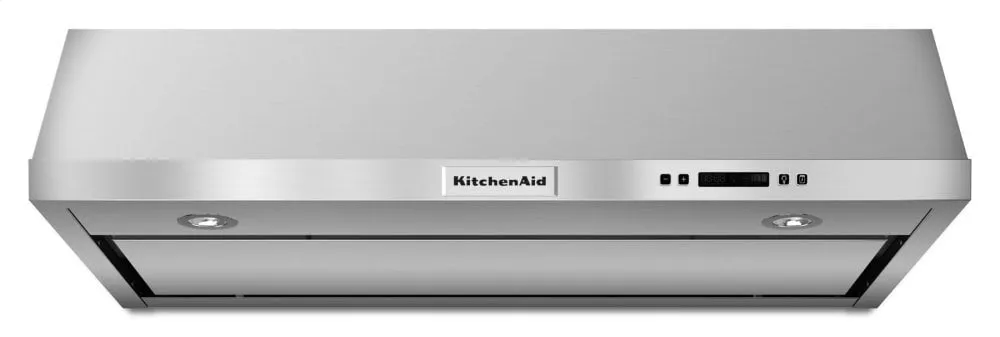 Kitchenaid KVUB606DSS 36'' Under-The-Cabinet, 4-Speed System - Stainless Steel Ducted Hoods under cabinet ducted hood