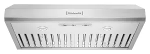 Kitchenaid KVUC606JSS 36" 585 Cfm Motor Class Commercial-Style Under-Cabinet Range Hood System - Stainless Steel Ventilation Range Hoods high suction kitchen exhaust hood