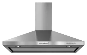 Kitchenaid KVWB406DSS 36'' Wall-Mount, 3-Speed Canopy Hood - Stainless Steel Ducted Hoods high cfm ducted range hood
