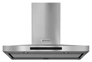 Kitchenaid KVWB606DSS 36" Wall-Mount, 3-Speed Canopy Hood - Stainless Steel Ducted Hoods under cabinet ducted hood