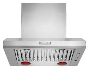 Kitchenaid KVWC956JSS 36" 585-1170 Cfm Motor Class Commercial-Style Wall-Mount Canopy Range Hood - Stainless Steel Ventilation Range Hoods high suction kitchen exhaust hood