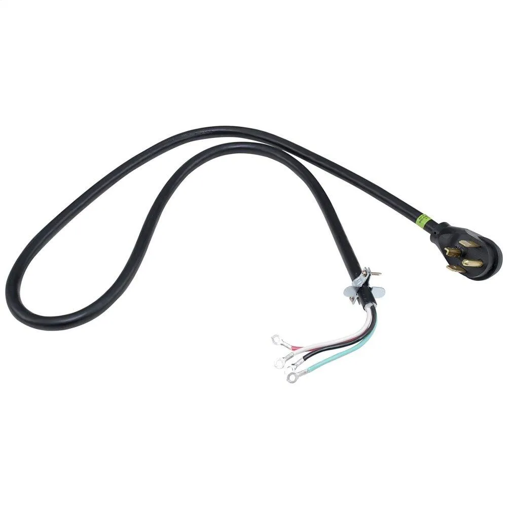 Kitchenaid PT600 6' 4-Wire 40 Amp Range Cord - Other Range Accessories drip pans for electric ranges