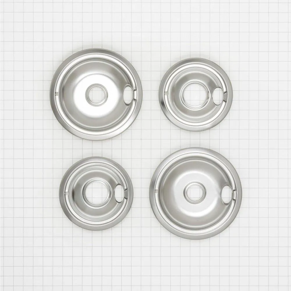 Kitchenaid W10278125 Round Electric Range Burner Drip Bowls - Other