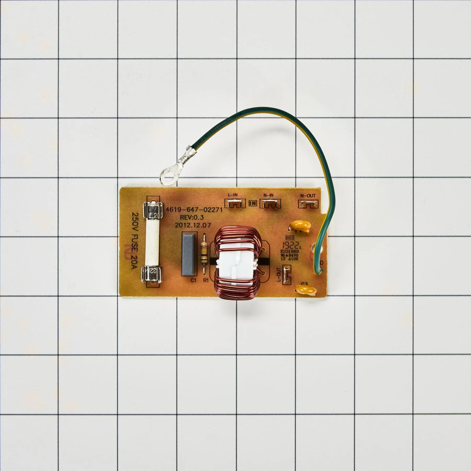 Kitchenaid W10422269 Microwave Noise Filter Board - Other