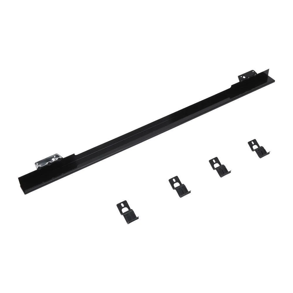 Kitchenaid W11173691 30" Built-In Range Flush Installation Trim Kit, Black Range Accessories heavy duty range knobs