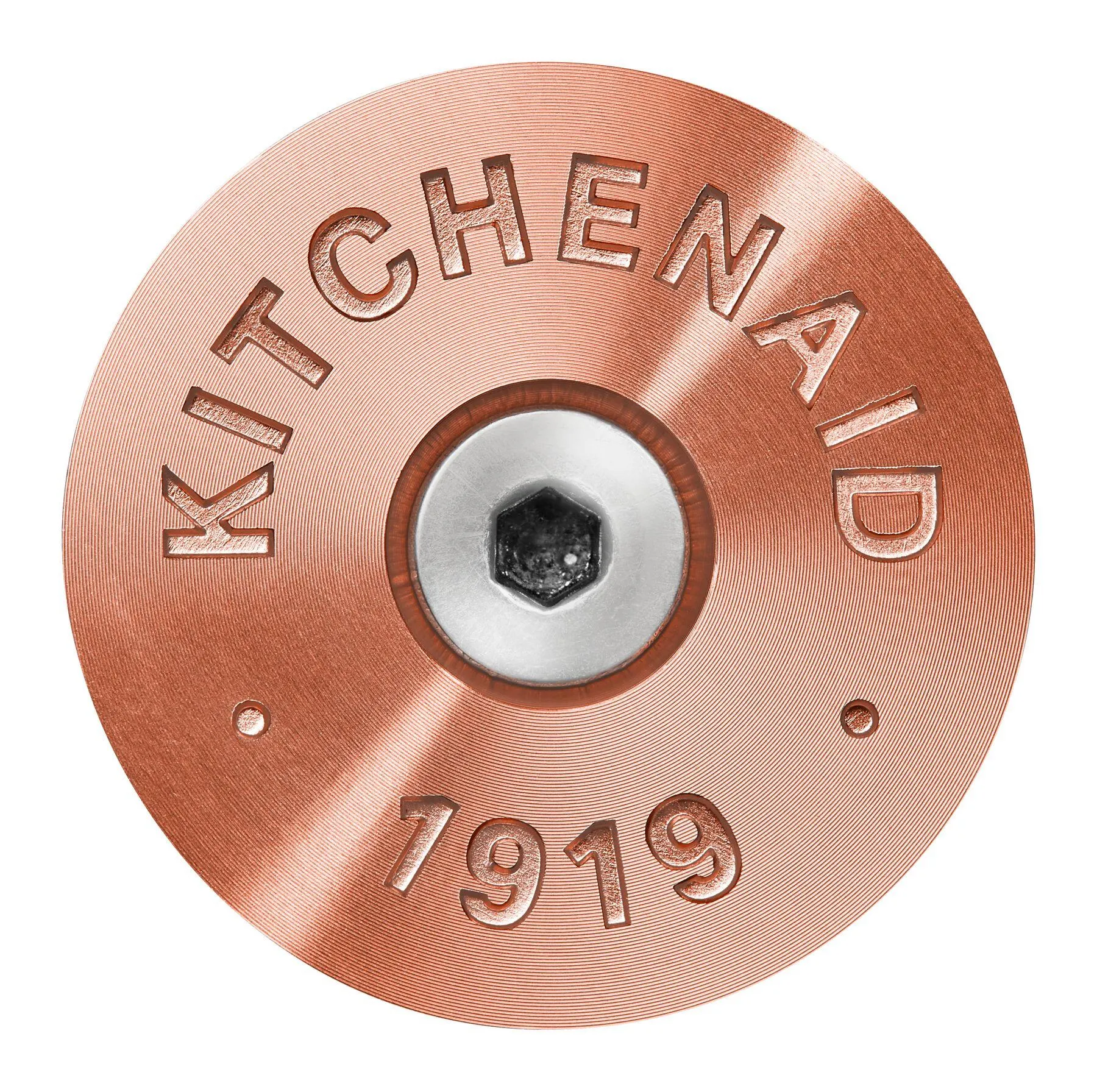 Kitchenaid W11368841CF Kitchenaid Commercial-Style Range Handle Medallion Kit - Copper Range Accessories drip pans for electric ranges