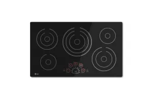 Lg LCE3610SB 36'' Electric Cooktop Cooktops 30 inch cooktop online