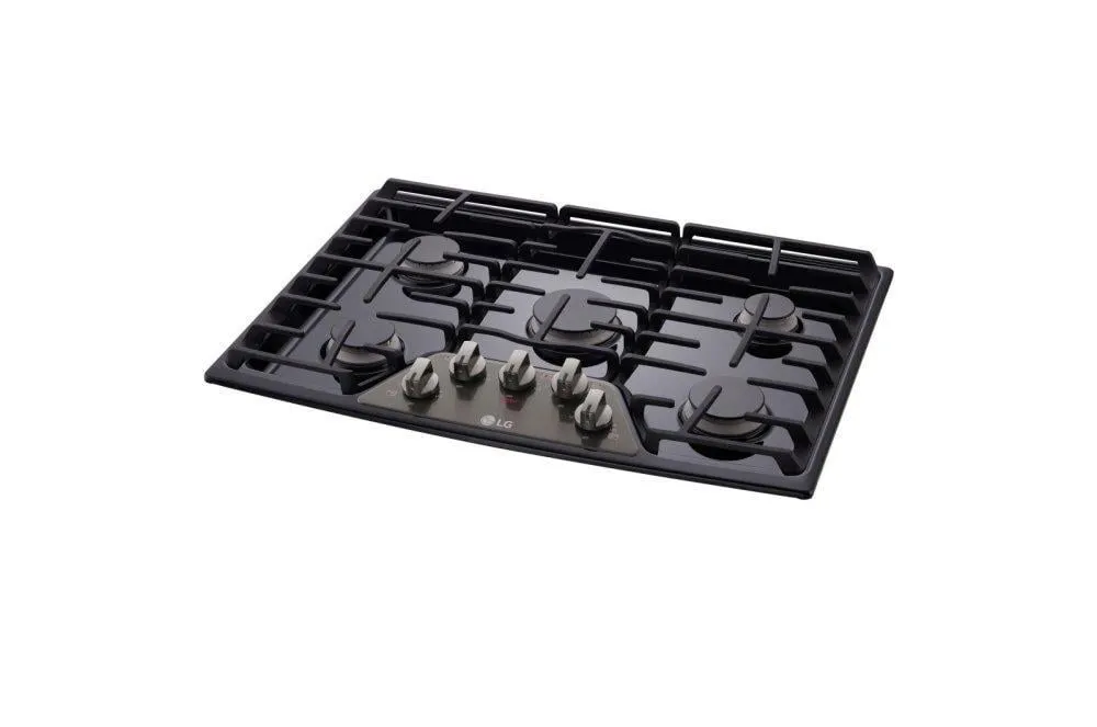 Lg LCG3011BD 30'' Gas Cooktop With Superboil&#8482;