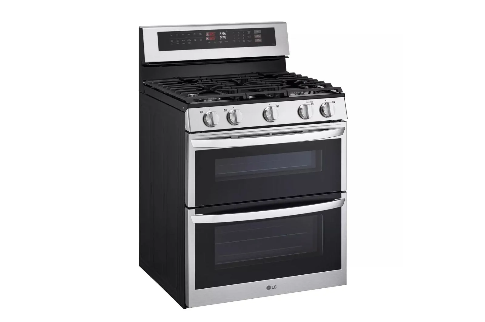 Lg LDGL6924S 6.9 Cu. Ft. Smart Gas Double Oven Freestanding Range With Probake Convection? And Air Fry