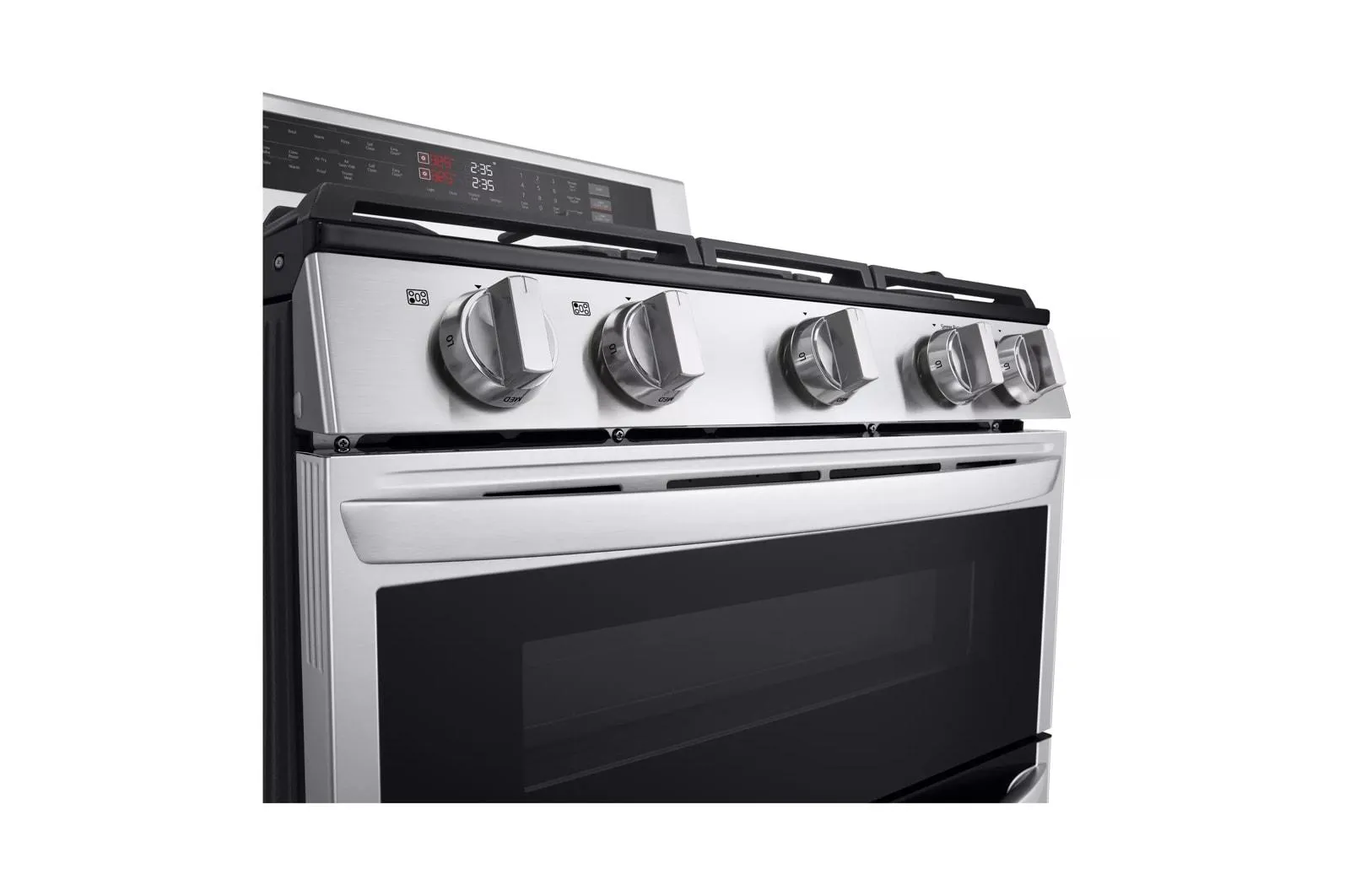 Lg LDGL6924S 6.9 Cu. Ft. Smart Gas Double Oven Freestanding Range With Probake Convection? And Air Fry