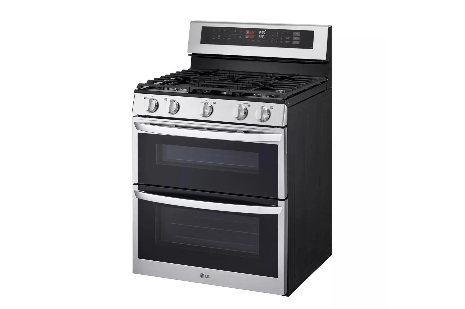 Lg LDGL6924S 6.9 Cu. Ft. Smart Gas Double Oven Freestanding Range With Probake Convection? And Air Fry