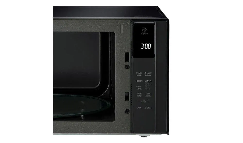 Lg LMC1575BD Lg Black Stainless Steel Series 1.5 Cu. Ft. Neochef&#8482; Countertop Microwave With Smart Inverter And Easyclean