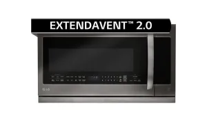 Lg LMHM2237BD Lg Black Stainless Steel Series 2.2 Cu.Ft. Over-The-Range Microwave Oven Over The Range Microwaves convection over-the-range microwave