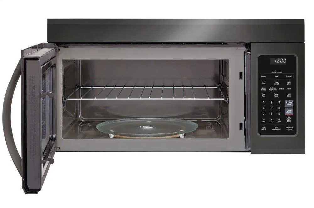 Lg LMV1831BD 1.8 Cu. Ft. Over-The-Range Microwave Oven With Easyclean