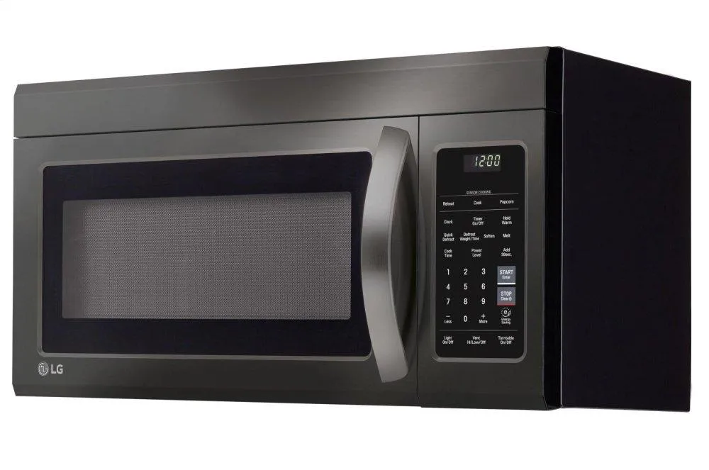 Lg LMV1831BD 1.8 Cu. Ft. Over-The-Range Microwave Oven With Easyclean