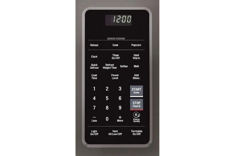Lg LMV1831BD 1.8 Cu. Ft. Over-The-Range Microwave Oven With Easyclean