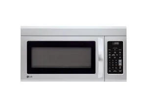 Lg LMV1831ST 1.8 Cu.Ft. Over-The-Range Microwave Oven Over The Range Microwaves convection over-the-range microwave