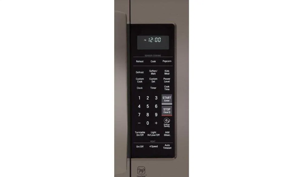 Lg LMV2031BD Lg Black Stainless Steel Series 2.0 Cu.Ft. Over-The-Range Microwave Oven With Easyclean