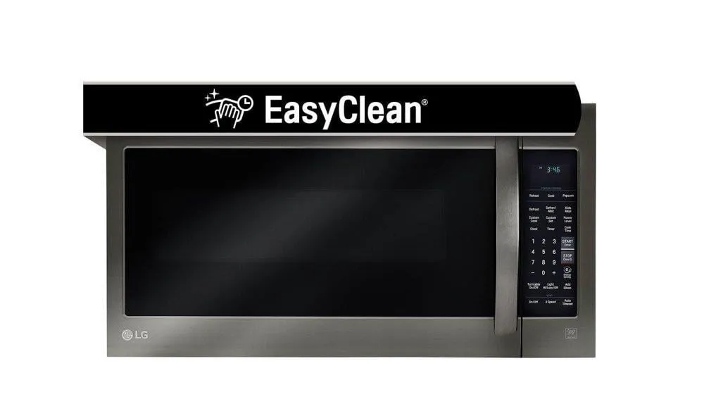 Lg LMV2031BD Lg Black Stainless Steel Series 2.0 Cu.Ft. Over-The-Range Microwave Oven With Easyclean Over The Range Microwaves convection over-the-range microwave