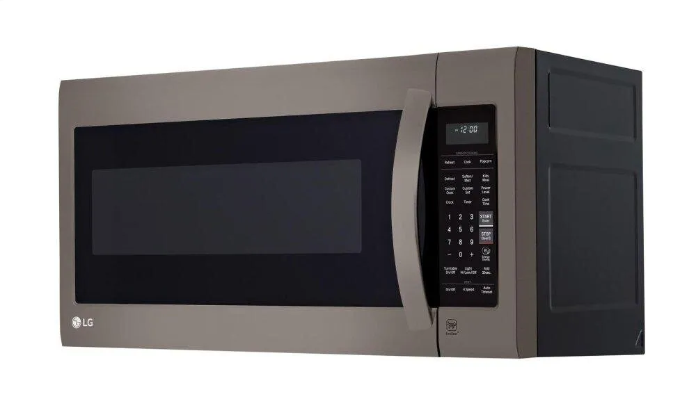 Lg LMV2031BD Lg Black Stainless Steel Series 2.0 Cu.Ft. Over-The-Range Microwave Oven With Easyclean