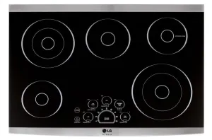 Lg LSCE305ST Lg Studio 30" Electric Cooktop Cooktops 30 inch cooktop online