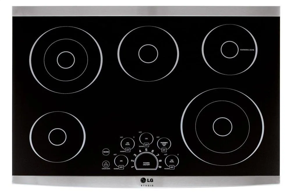 Lg LSCE305ST Lg Studio 30" Electric Cooktop Cooktops 30 inch cooktop online