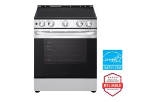 Lg LSEL6330SE 6.3 Cu. Ft. Electric Slide-In Range Slide In Ranges front control slide-in stove