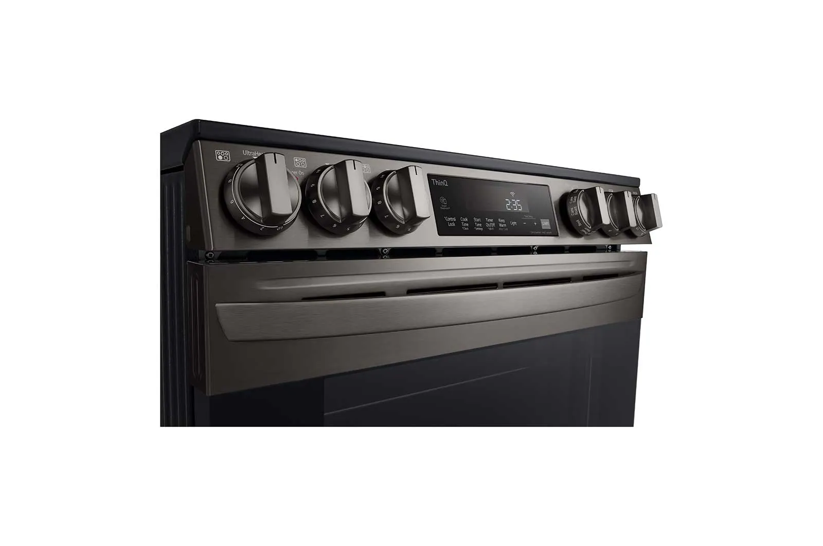 Lg LSEL6333D 6.3 Cu Ft. Smart Wi-Fi Enabled Fan Convection Electric Slide-In Range With Air Fry & Easyclean