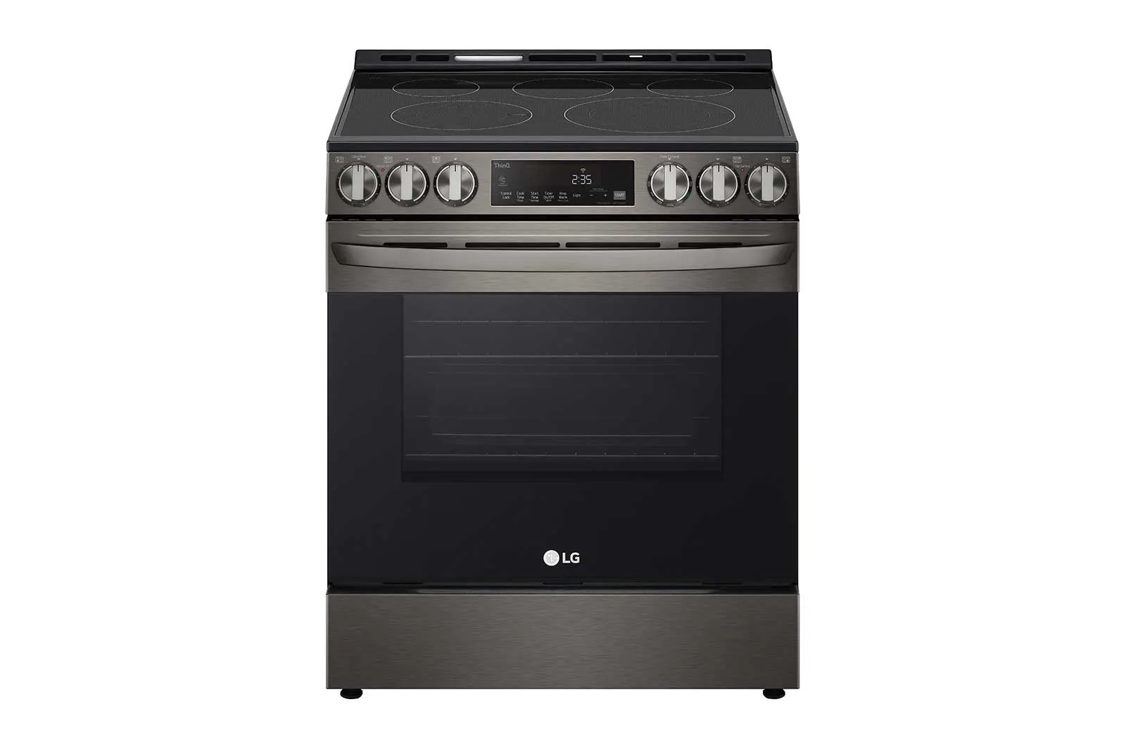 Lg LSEL6333D 6.3 Cu Ft. Smart Wi-Fi Enabled Fan Convection Electric Slide-In Range With Air Fry & Easyclean Slide In Ranges front control slide-in stove