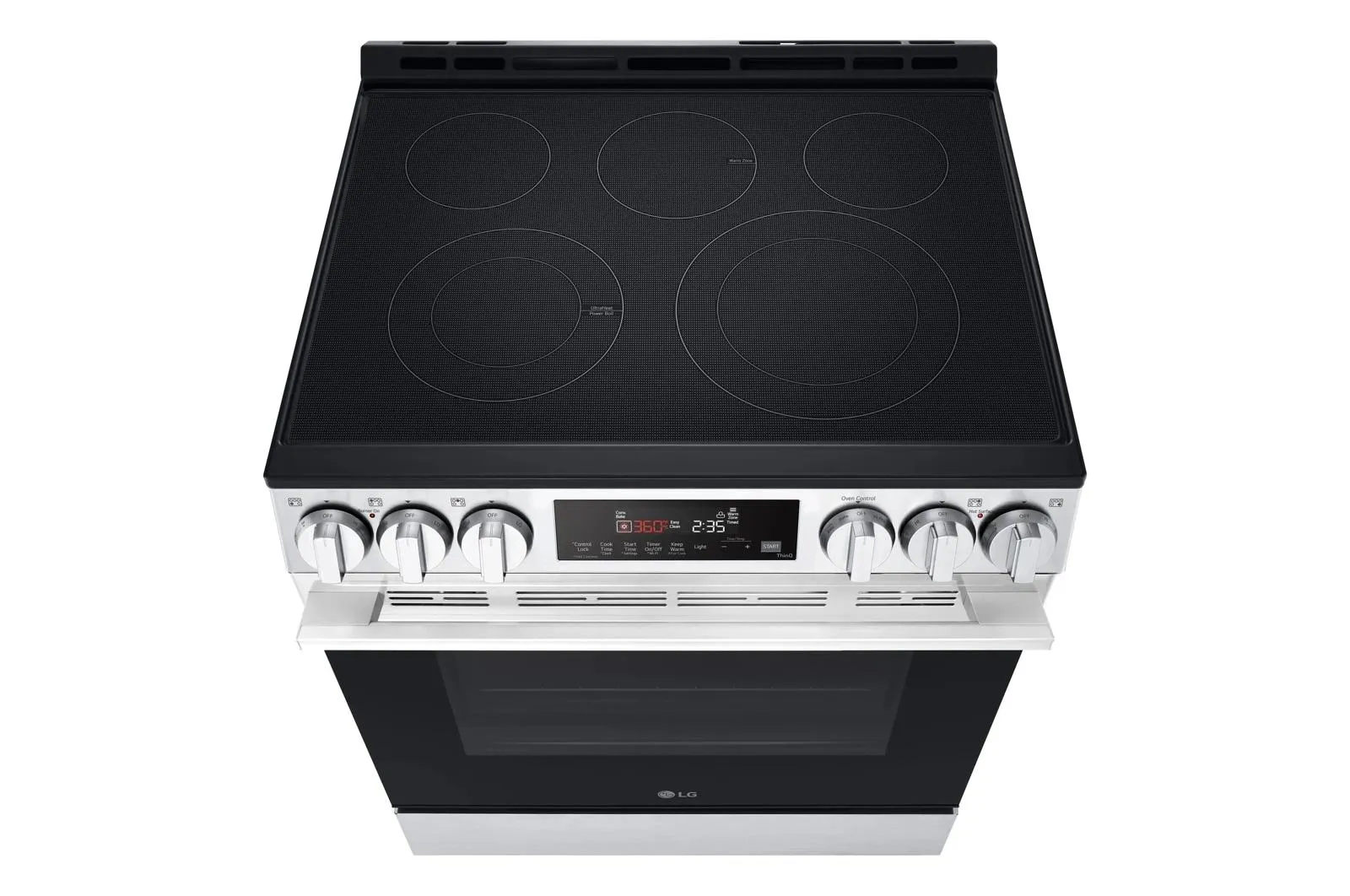 Lg LSEL6333XE 6.3 Cu Ft. Smart Electric Slide-In Range With Air Fry & Easyclean