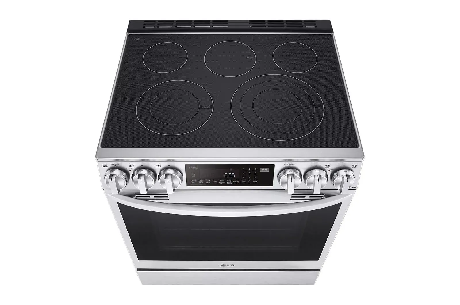 Lg LSEL6335FE 6.3 Cu Ft. Smart Wi-Fi Enabled Probake Convection? Instaview? Electric Slide-In Range With Air Fry