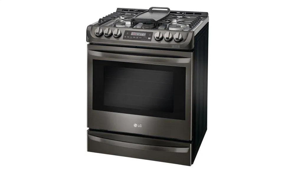 Lg LSG4513BD 6.3 Cu. Ft. Gas Single Oven Slide-In Range With Probake Convection And Easyclean