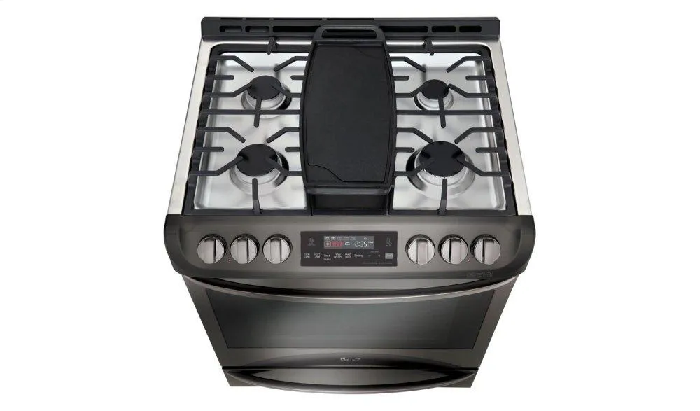 Lg LSG4513BD 6.3 Cu. Ft. Gas Single Oven Slide-In Range With Probake Convection And Easyclean