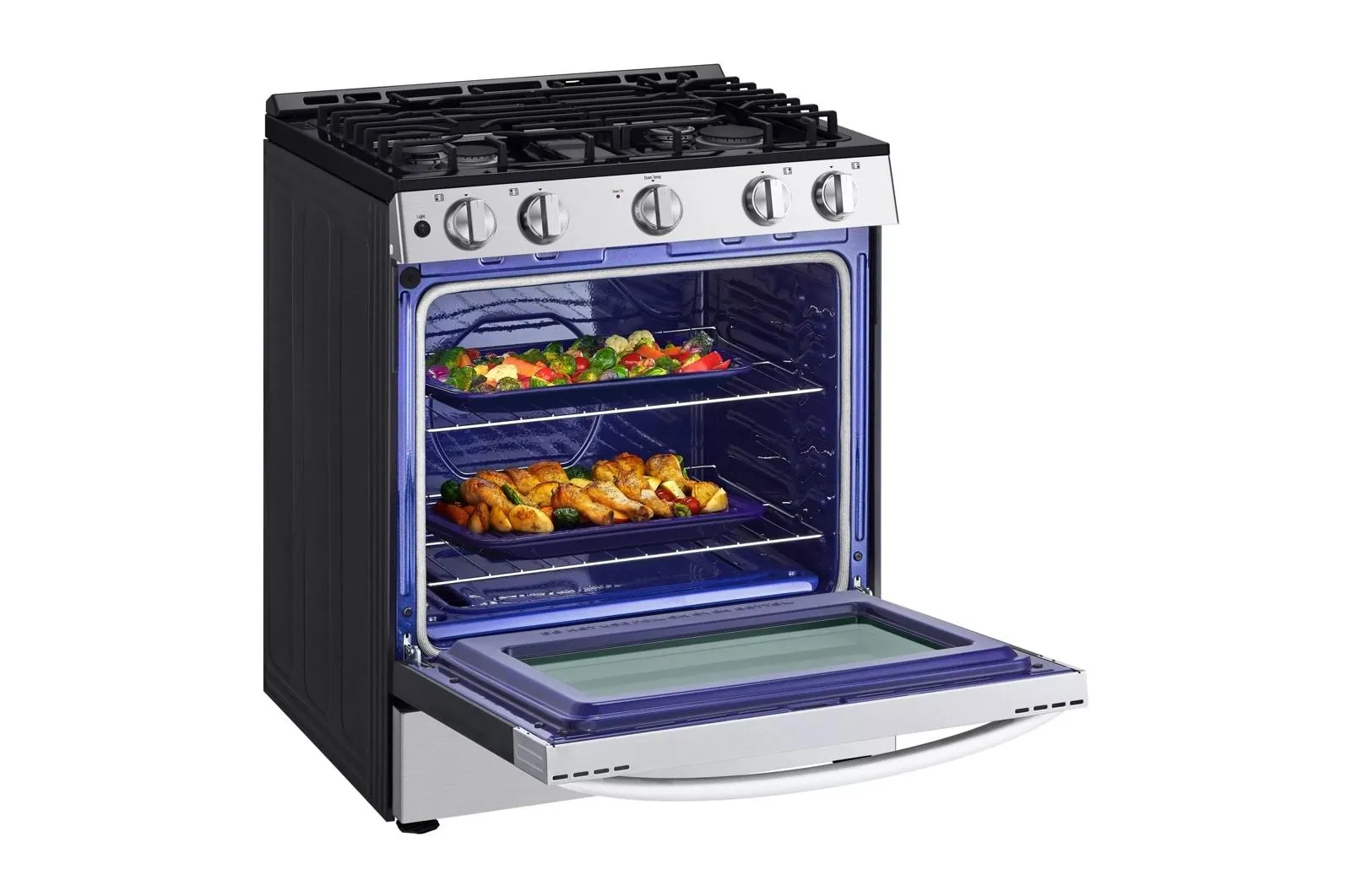 Lg LSGL5830S 5.8 Cu. Ft. Gas Slide-In Range With Easyclean